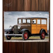 Металлическая табличка Ford Model B Station Wagon (150)